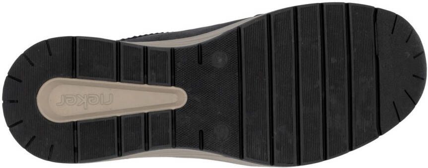 Rieker Sneakers met sleehak lage schoen veterschoen vrijetijdsschoen met zachte inlegzool