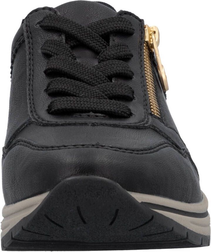 Rieker Sneakers met sleehak lage schoen veterschoen vrijetijdsschoen met zachte inlegzool