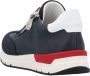 Rieker Sneakers met sleehak lage schoen vrijetijdsschoen veterschoen met touwachtige ritssluiting - Thumbnail 9