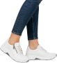 Rieker Sneakers met zijrits vrijetijdsschoen lage schoen veterschoen - Thumbnail 14