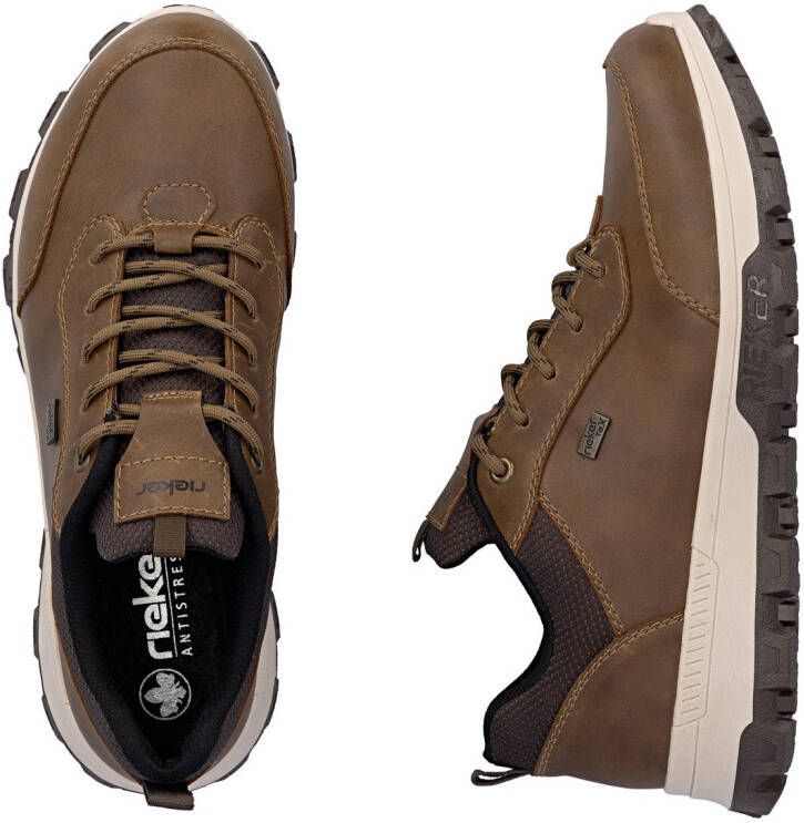 Rieker Sneakers outdoorschoen lage schoen veterschoen met tex-membraan