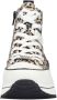 Rieker Sneakers plateau high top sneakers veterschoenen in vegan-verwerking - Thumbnail 13