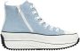 Rieker Sneakers plateau high top sneakers veterschoenen in vegan-verwerking - Thumbnail 12