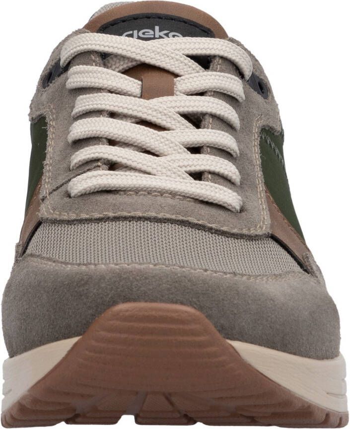 Rieker Sneakers veterschoen lage schoen vrijetijdsschoen met gepolsterde schachtversteviging