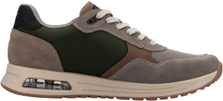 Rieker Sneakers veterschoen lage schoen vrijetijdsschoen met gepolsterde schachtversteviging