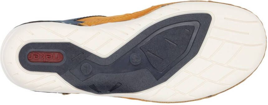 Rieker Sneakers veterschoen lage schoen vrijetijdsschoen met memosoft binnenzool