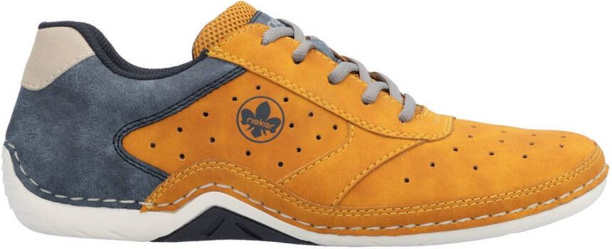 Rieker Sneakers veterschoen lage schoen vrijetijdsschoen met memosoft binnenzool