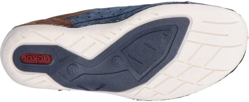 Rieker Sneakers veterschoen lage schoen vrijetijdsschoen met memosoft binnenzool