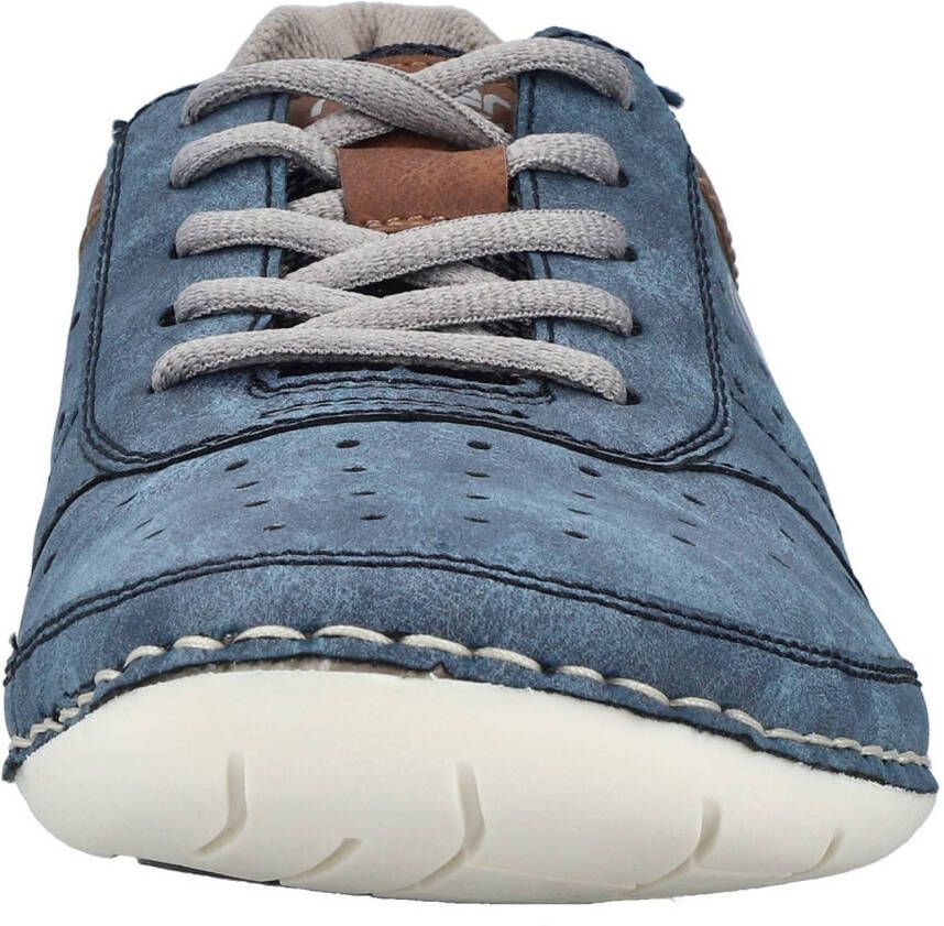 Rieker Sneakers veterschoen lage schoen vrijetijdsschoen met memosoft binnenzool