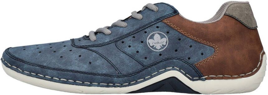 Rieker Sneakers veterschoen lage schoen vrijetijdsschoen met memosoft binnenzool