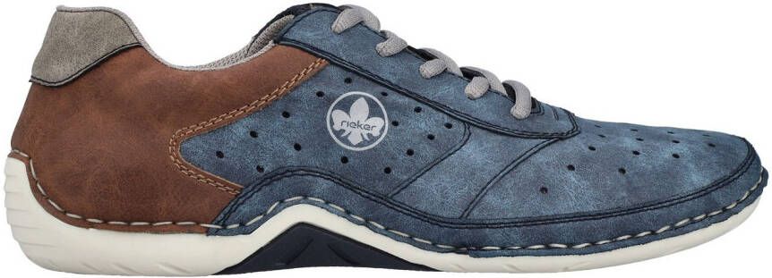Rieker Sneakers veterschoen lage schoen vrijetijdsschoen met memosoft binnenzool