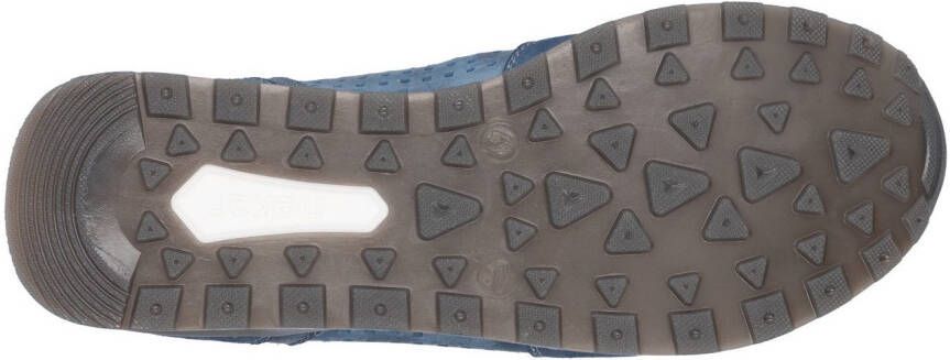 Rieker Sneakers veterschoenen lage schoen met luchtdoorlatende perforatie