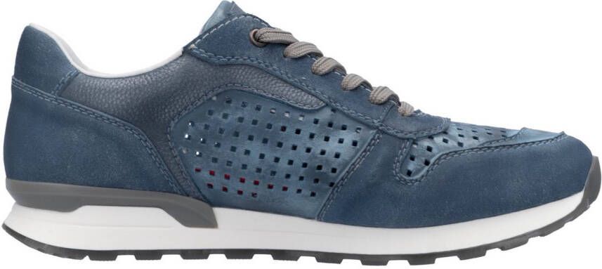 Rieker Sneakers veterschoenen lage schoen met luchtdoorlatende perforatie