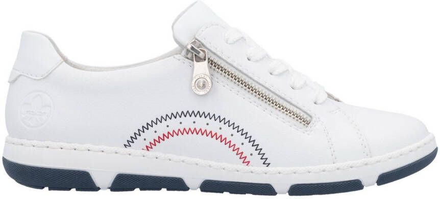 Rieker Sneakers veterschoenen lage schoen vrijetijdsschoen met zachte schacht