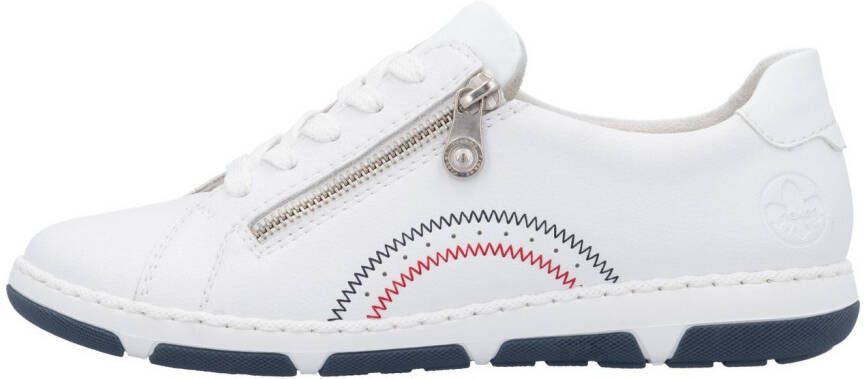 Rieker Sneakers veterschoenen lage schoen vrijetijdsschoen met zachte schacht