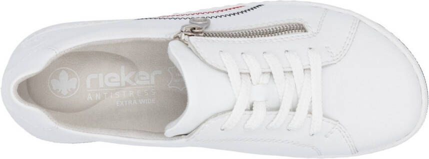 Rieker Sneakers veterschoenen lage schoen vrijetijdsschoen met zachte schacht
