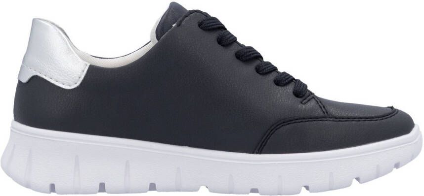 Rieker Sneakers veterschoenen lage schoen vrijetijdssneaker zijrits