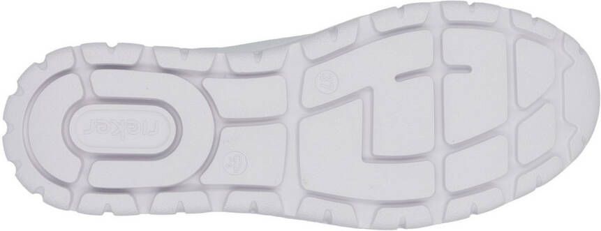 Rieker Sneakers veterschoenen lage schoen vrijetijdssneaker zijrits