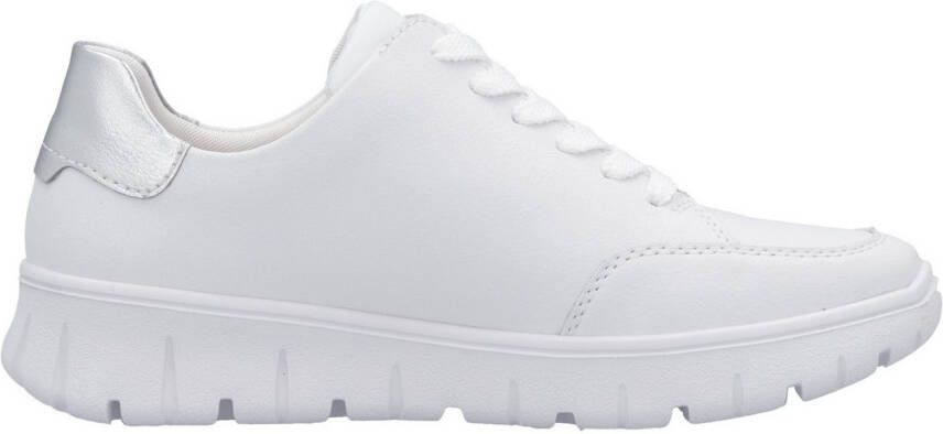 Rieker Sneakers veterschoenen lage schoen vrijetijdssneaker zijrits