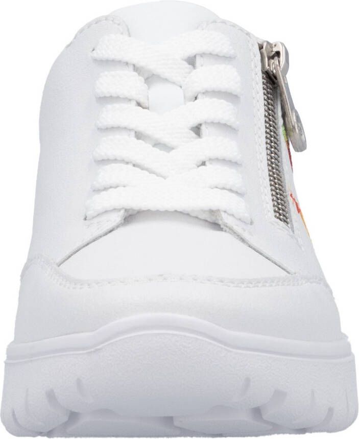 Rieker Sneakers veterschoenen lage schoen vrijetijdssneaker zijrits