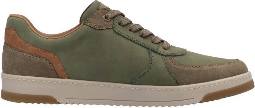 Rieker Sneakers vrijetijdsschoen lage schoen veterschoen met gepolsterde schacht