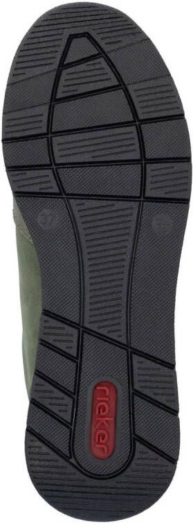 Rieker Sneakers vrijetijdsschoen veterschoen halfschoen met modieuze accenten