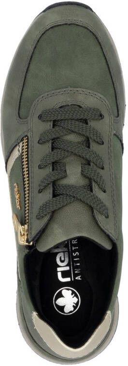 Rieker Sneakers vrijetijdsschoen veterschoen halfschoen met modieuze accenten