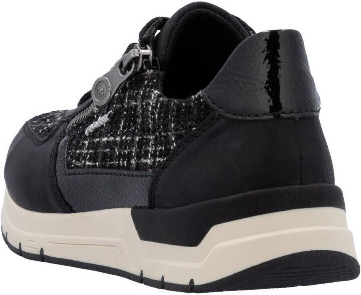 Rieker Sneakers vrijetijdsschoen veterschoen halfschoen met modieuze accenten