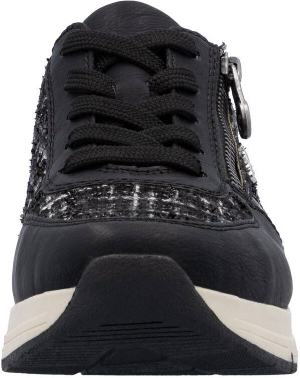 Rieker Sneakers vrijetijdsschoen veterschoen halfschoen met modieuze accenten
