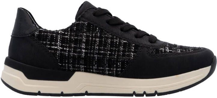 Rieker Sneakers vrijetijdsschoen veterschoen halfschoen met modieuze accenten
