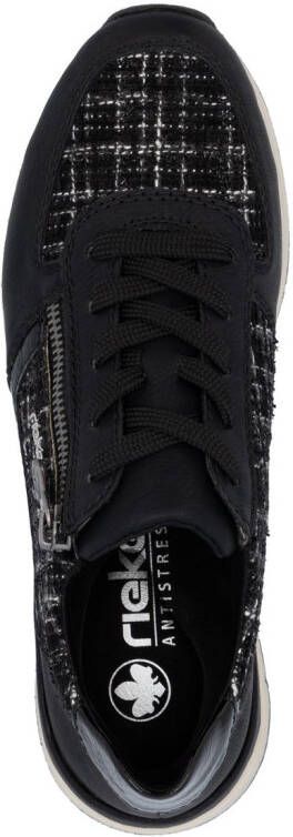 Rieker Sneakers vrijetijdsschoen veterschoen halfschoen met modieuze accenten