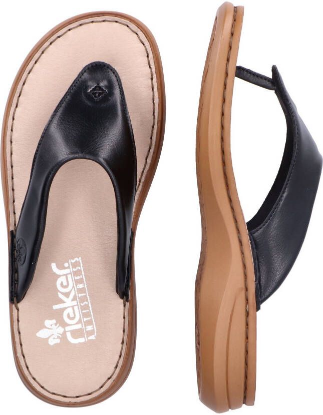 Rieker Teenslippers zomerschoen slippers met tussenstuk voor de tenen - Foto 9
