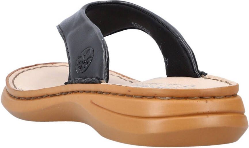 Rieker Teenslippers zomerschoen slippers met tussenstuk voor de tenen