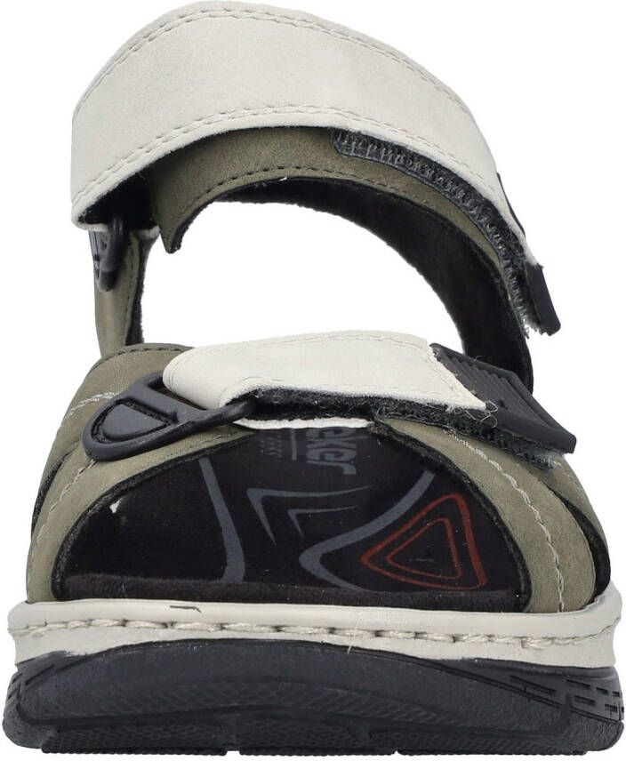 Rieker Trekkingsandalen Buitensandalen zomerschoenen klittenbandschoenen met Air-functie