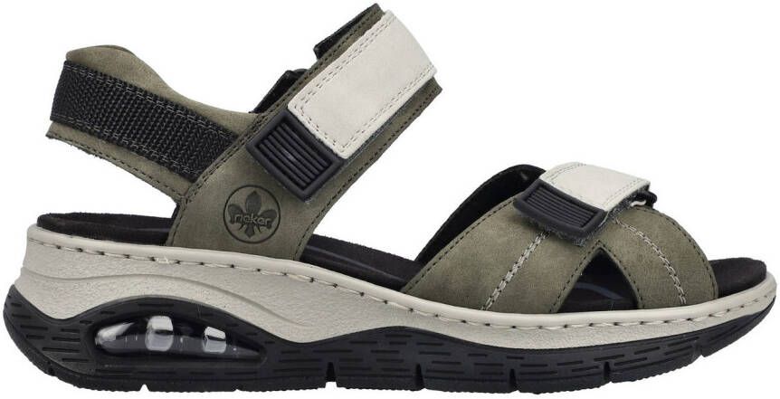 Rieker Trekkingsandalen Buitensandalen zomerschoenen klittenbandschoenen met Air-functie
