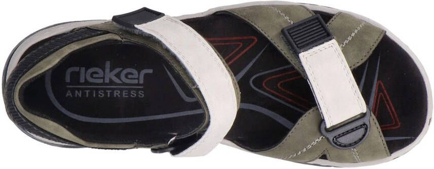 Rieker Trekkingsandalen Buitensandalen zomerschoenen klittenbandschoenen met Air-functie