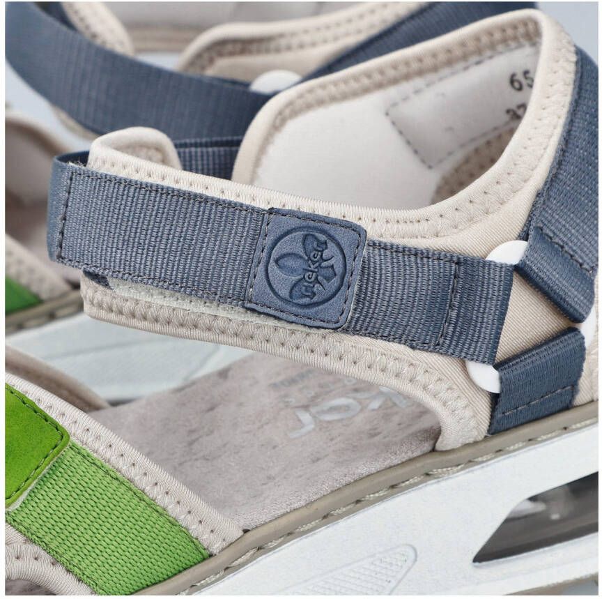 Rieker Trekkingsandalen met praktische klittenbandsluitingen