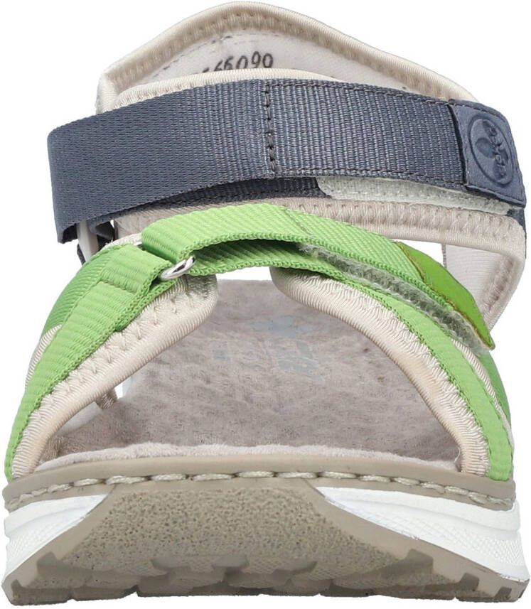 Rieker Trekkingsandalen met praktische klittenbandsluitingen