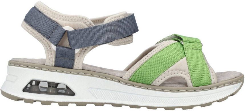 Rieker Trekkingsandalen met praktische klittenbandsluitingen