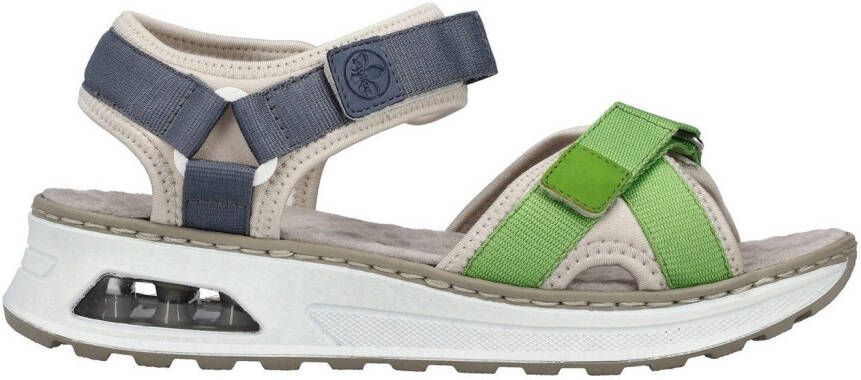 Rieker Trekkingsandalen met praktische klittenbandsluitingen