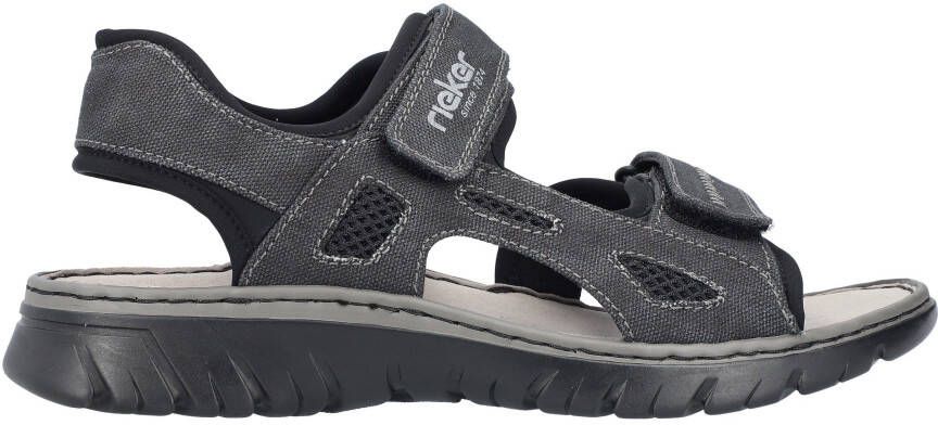 Rieker Trekkingsandalen zomerschoen outdoorsandaal vrijetijdssandaal met zachte voering