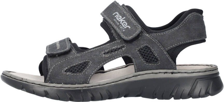 Rieker Trekkingsandalen zomerschoen outdoorsandaal vrijetijdssandaal met zachte voering