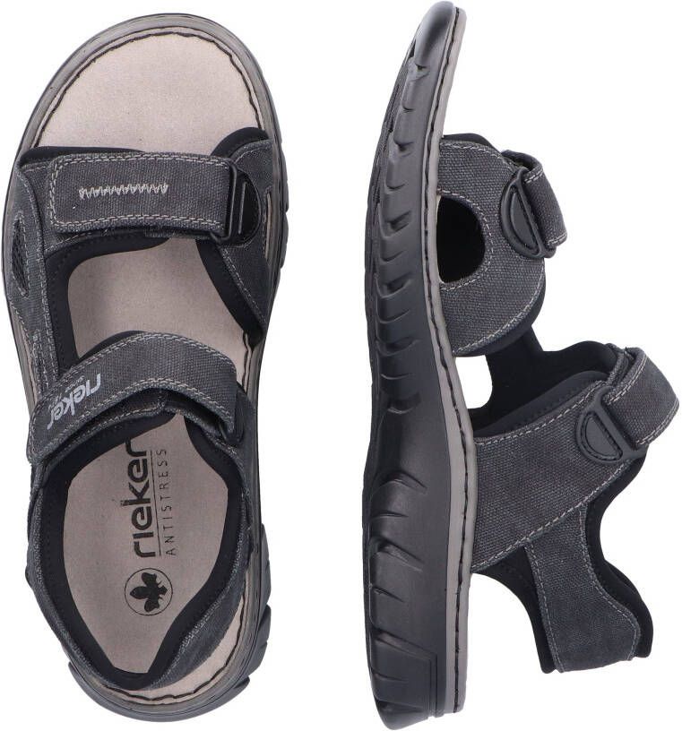 Rieker Trekkingsandalen zomerschoen outdoorsandaal vrijetijdssandaal met zachte voering