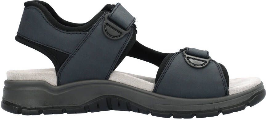 Rieker Trekkingsandalen zomerschoen outdoorsandaal vrijetijdssandaal met klittenbandsluitingen