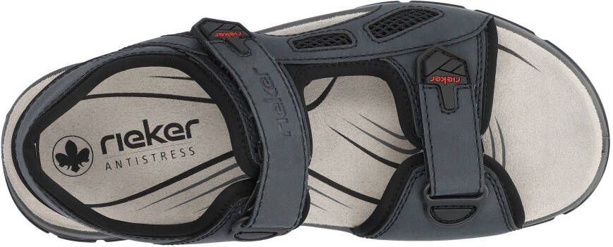 Rieker Trekkingsandalen zomerschoen outdoorsandaal vrijetijdssandaal met klittenbandsluitingen