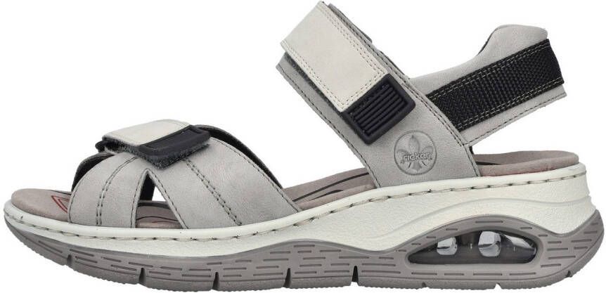 Rieker Trekkingsandalen Buitensandalen zomerschoenen klittenbandschoenen met Air-functie
