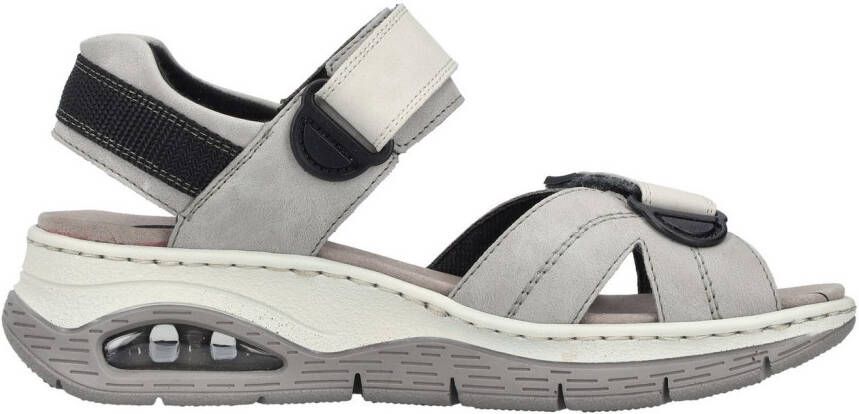 Rieker Trekkingsandalen Buitensandalen zomerschoenen klittenbandschoenen met Air-functie