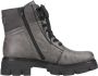 Rieker Grijze Damessandalen Stijlvolle Veterschoenen - Thumbnail 5