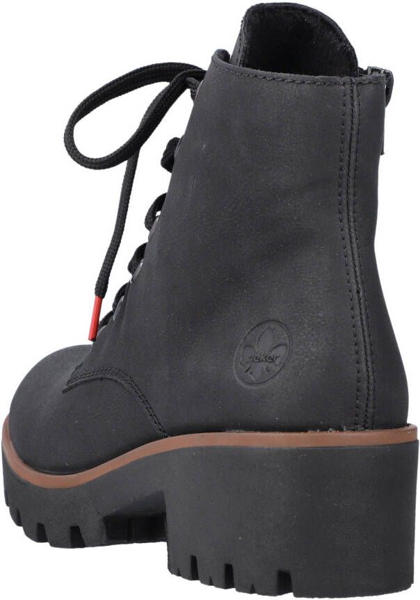 Rieker Veterlaarsjes veterschoenen outdoorankle boots met robuuste profielzool