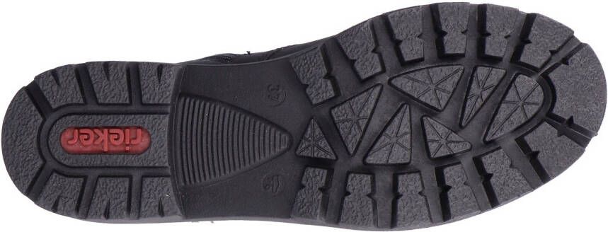 Rieker Veterlaarsjes veterschoenen outdoorankle boots met robuuste profielzool